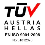 ISO 9001 certified by TUV Austria